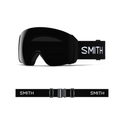Smith Optics 4D Mag XL Ski Goggles Black ChromaPop™ Sun Black Lens
