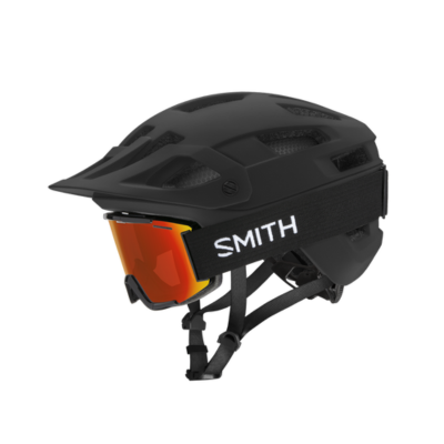Smith Optics Engage MIPS Mountain Bike Helmet Matte Black with Goggles