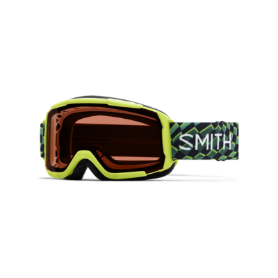 Smith Optics Kid's Daredevil Ski Goggles Electric Lime Left Turn | RC36