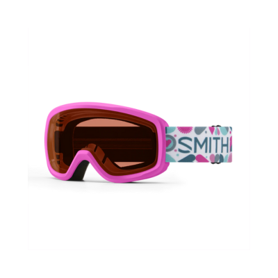 Smith Optics Kid's Snowday Jr Ski Goggles Vivid Pink Hearts RC36