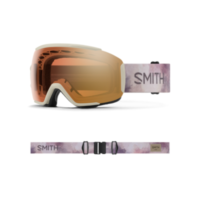 Smith Optics Sequence OTG Ski Goggles Chalk Bleach + ChromaPop™ Pro Photochromic Gold Mirror Lens