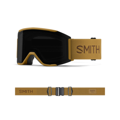 Smith Optics Squad Mag Ski Goggles Coyote ChromaPop™ Sun Black Lens