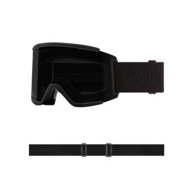 Smith Optics Squad XL Ski Goggles Blackout ChromaPop Sun Black Lens
