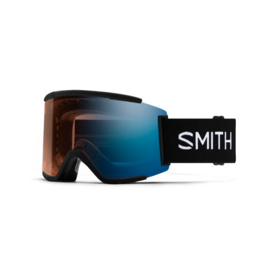 Smith Optics Squad XL Ski Goggles ChromaPop Pro Photocromic Black Blue Mirror