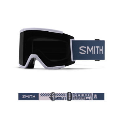 Smith Optics Squad XL Ski Goggles Lunar Fog Mind Expanders ChromaPop™ Sun Black Lens