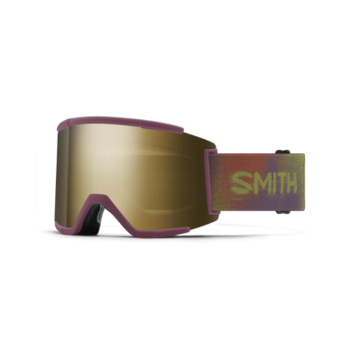 Smith Optics Squad XL Ski Goggles Sprayer | ChromaPop Sun Black Gold Mirror