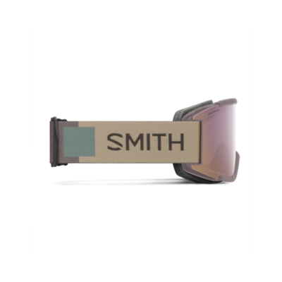 Smith Squad MTB Bike Goggles Rosewood/Juniper ChromaPop Side
