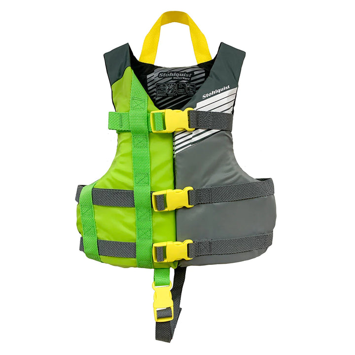 Stohlquist Child Fit PFD 30-50lbs Green/Grey