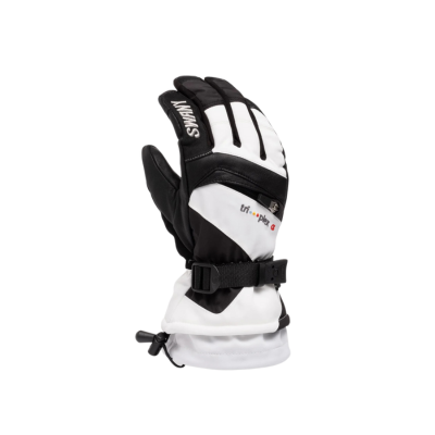 Swany Women's X-Change Ski & Snowboard Gloves White / Black