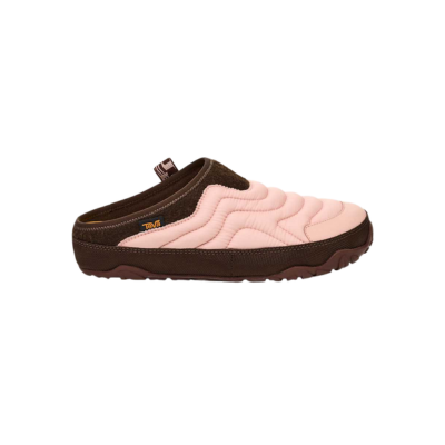 Teva Women's ReEmber Terrain Outdoor Slide Winter Slipper Rose Smoke Chocolate Brown 
