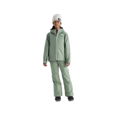 The North Face Girl's Freedom Insulated Waterproof Jacket Slate Moss