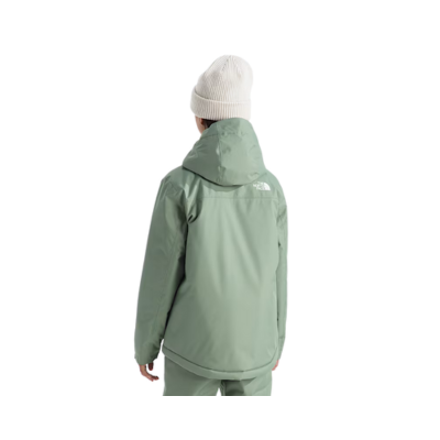 The North Face Girl's Freedom Insulated Waterproof Jacket Slate Moss 2