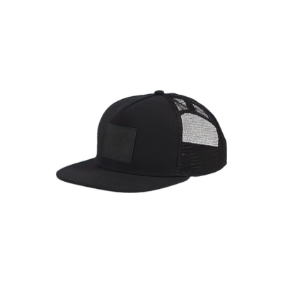The North Face Half Dome Trucker TNF Black Leather Patch