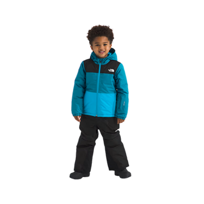 The North Face Kid's Freedom Insulated Waterproof Winter Snow Jacket Dusk Blue/Meridian Blue