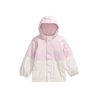 The North Face Kid's Warm Antora Rain Jacket Pale Blossom White Dune