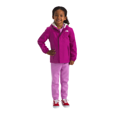 The North Face Kid's Warm Antora Waterproof Rain Jacket Deep Mulberry