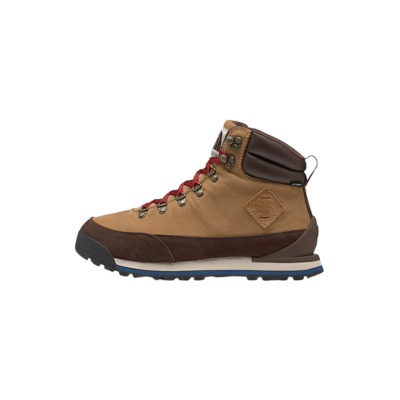 The North Face Men's Back to Berkeley IV Leather Mid Boots Almond Butter Brown