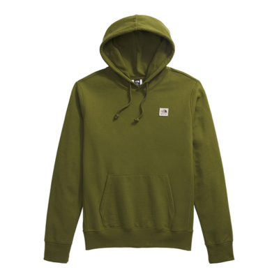 The North Face Men's Heritage Patch Pullover Hoodie Forest Olive/Heritage Patch