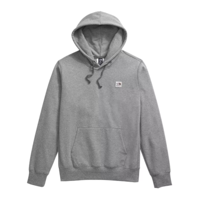 The North Face Men's Heritage Patch Pullover Hoodie TNF Medium Grey Heather/Heritage Patch