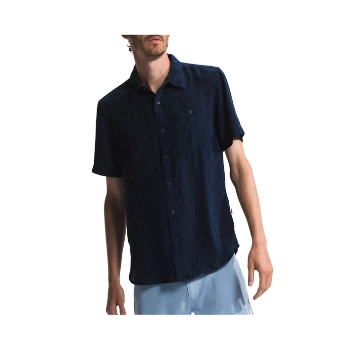 The North Face Men's Loghill Jacquard Shirt Summit Navy