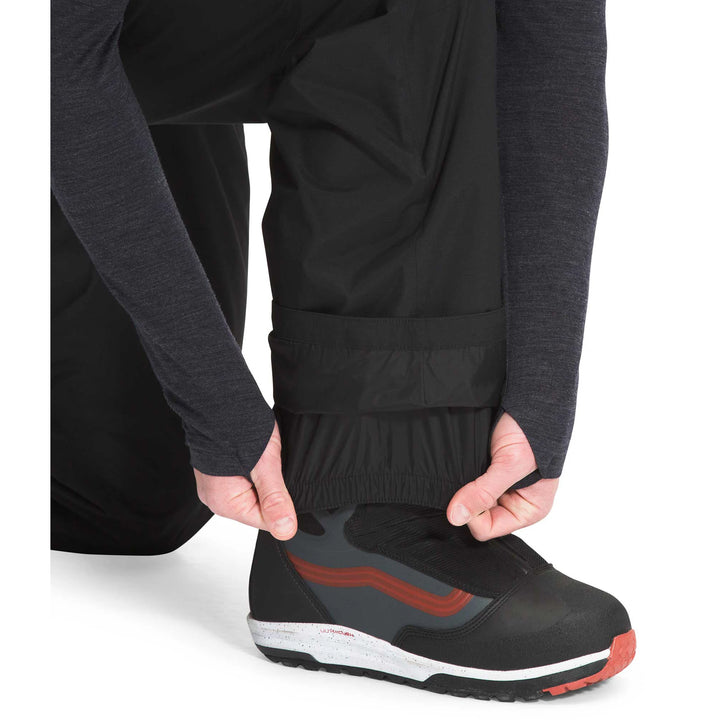 The North Face Men's Seymour Waterproof Ski Pants TNF Black with Gaiter