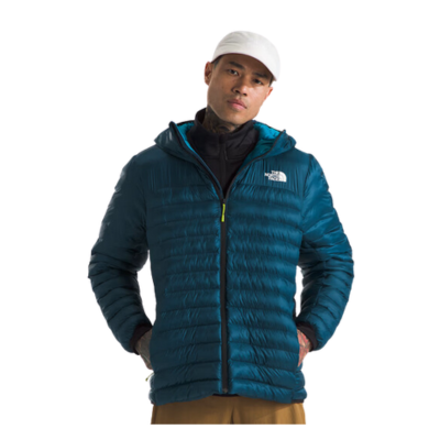 The North Face Men's Terra Peak Insulated Winter Hoodie Midnight Petrol