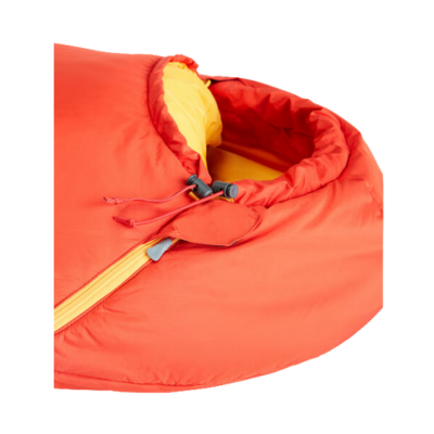 The North Face Wasatch Pro 40 Sleeping Bag Zion Orange/Persian Orange Right Hand Long Legth