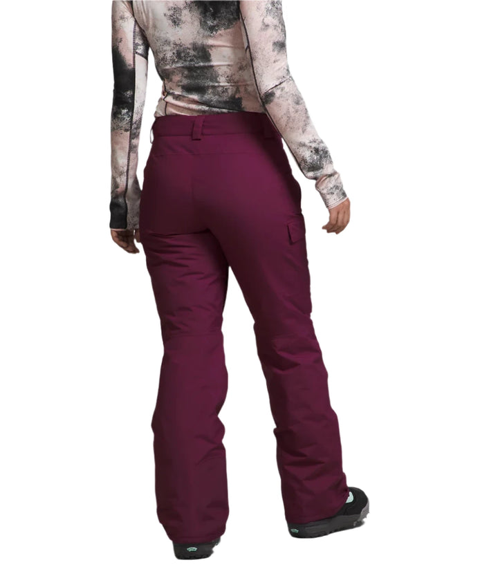 The North Face Women's Freedom Insulated Waterproof Ski Pants Boysenberry Belt Loops