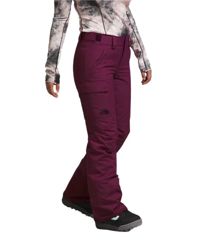 The North Face Women's Freedom Insulated Waterproof Ski Pants Boysenberry Pockets