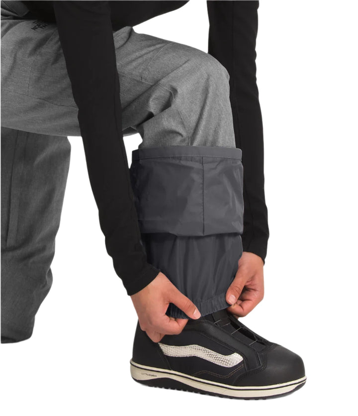 The North Face Women's Freedom Insulated Waterproof Snow Pants TNF Medium Grey Heather Gaiter