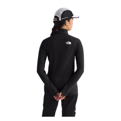 The North Face Women's FutureFleece LT 1/2 Zip Jacket TNF Black