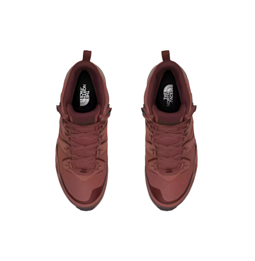 The North Face Women's Hedgehog III Mid Waterproof Backpacking Boots Canyon Dust/Alpine Plum