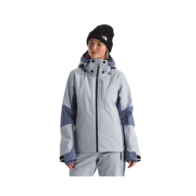 The North Face Women's Lenado Waterproof Ski Jacket Blue Flax/Twilight Galaxy 