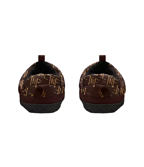 The North Face Women's Nuptse Mule Winter Insulated Slipper Coal Brown