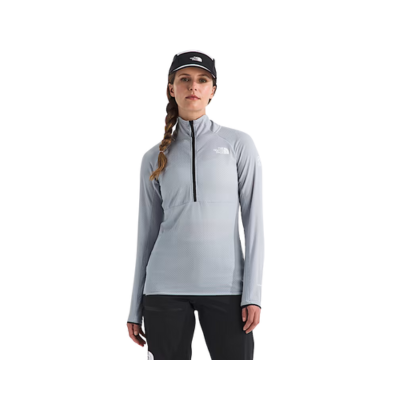 The North Face Women's Summit Futurefleece LT Half Zip Blue Flax