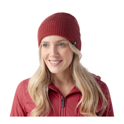 Smartwool Fleece Lined Beanie Currant Heather