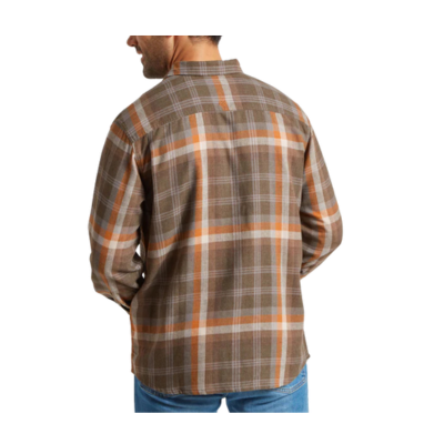 Sherpa Adventure Gear Men's Yama Long Sleeve Flannel Shirt Bardiya Sand