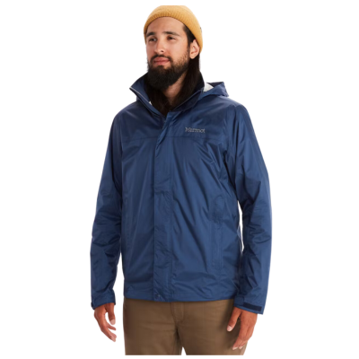 Marmot Men's PreCip Eco Waterproof Rain Jacket Arctic Navy