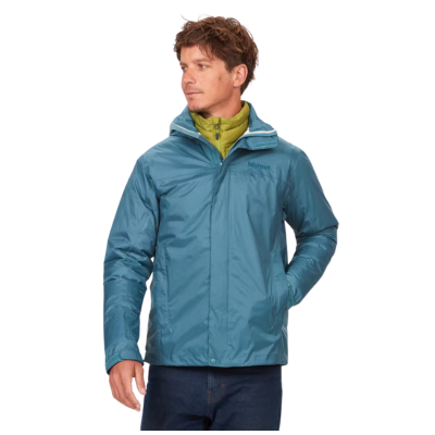 Marmot Men's PreCip Eco Waterproof Rain Jacket Moon River