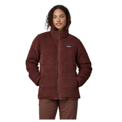 Patagonia Women's Cord Fjord Down Insulated Coat Dulse Mauve