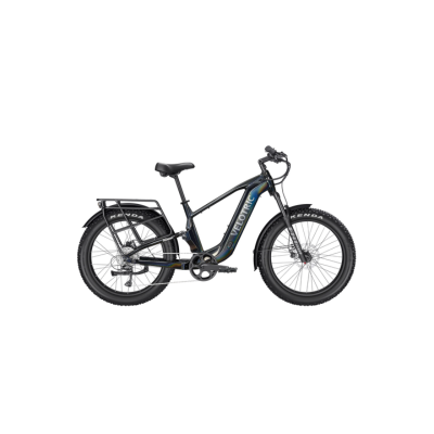 Velotric Nomad 2X Full Suspension Fat Tire E-Bike High Step Obsidian