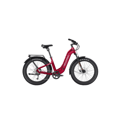 Velotric Nomad 2 Fat Tire E-Bike Step-Thru Cranberry