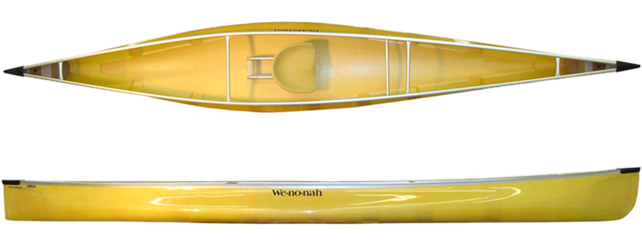 Wenonah Advantage Kevlar Ultralight Solo Canoe w/ Black Trim