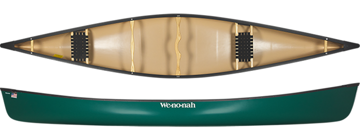 Wenonah Aurora T-Formex Tandem Canoe Green