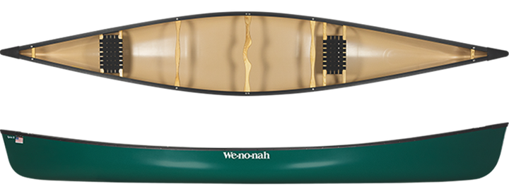 Wenonah Spirit II T-Formex Tandem Touring Canoe Green