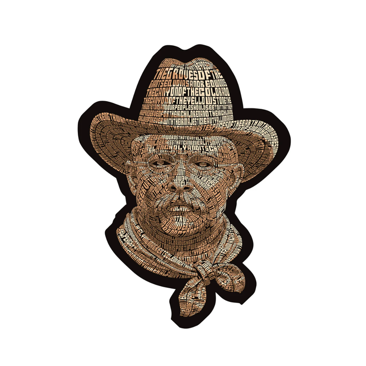 Wild Tribute Teddy Roosevelt Sticker