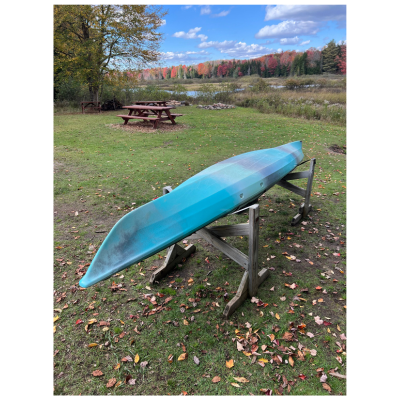 Wilderness Systems Used Tsunami 145 Touring Kayak with Rudder Demo/Rental Breeze Blue Bottom