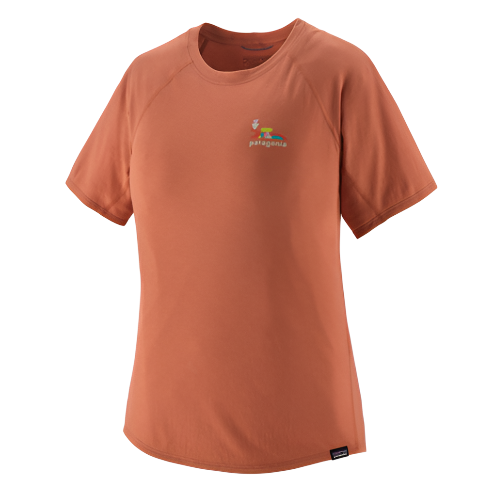 Women's Cap Cool Trail Graphic Shirt Closeout Loose It Sienna Clay