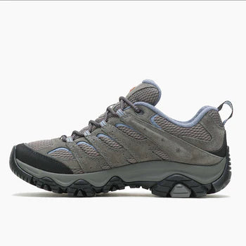 Women's Moab 3 Waterproof Low Cushioned Hiking Shoe Granite Grey Wide Width