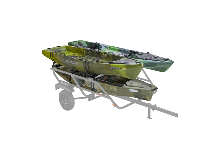 Yakima BigCatch Trailer Rack Kayak Craddles